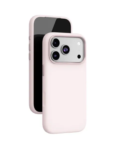 Чехол защитный VLP Aster Pro Case с MagSafe для iPhone 17 Pro, розовый