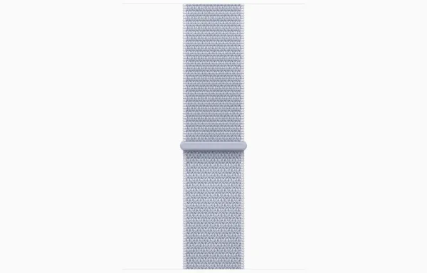 Apple Watch Series SE 2024 40mm Silver Aluminum Case with Blue Cloud Sport Loop